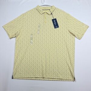 Walter Hagen Men’s XL Yellow Golf Polo Shirt